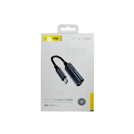 [CONOT0T03.5FNG] Foneng Type-C to Type-C & 3.5mm Handsfree Connector