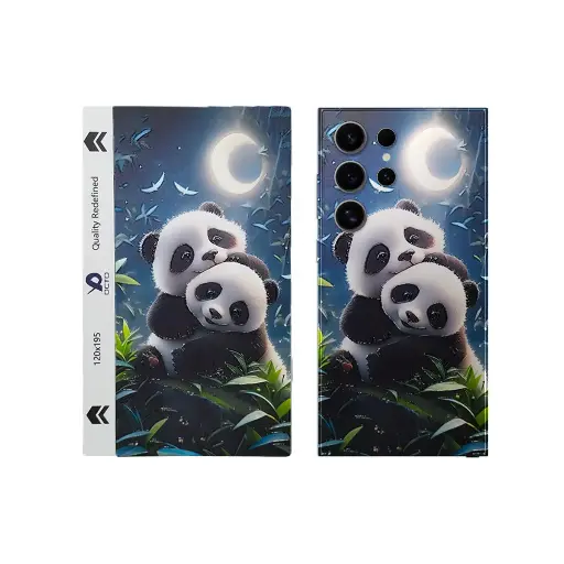 [SKIN-19-PNDA] 3D Printed Mobile Back Customize Skin ( PANDA )