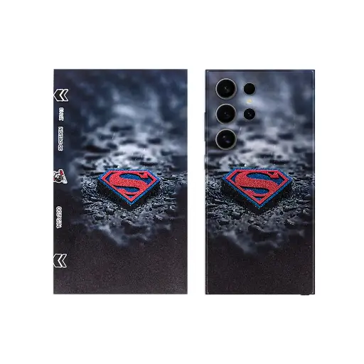 [SKIN-19-SPRMN] 3D Printed Mobile Back Customize Skin ( Superman )