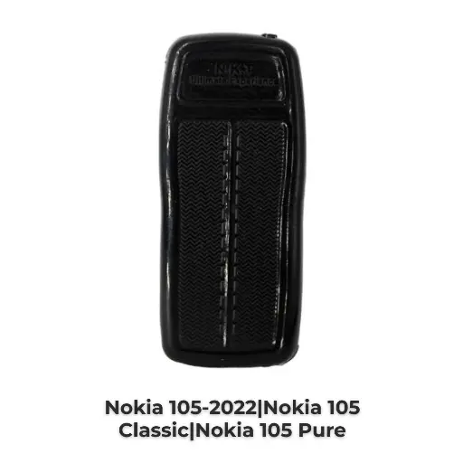[PO46BNK105 22-1-2] Nokia 105-2022 Silicone Back Case (Black)