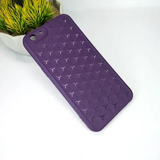 [PO14BOA57-49-12] Oppo A57 (2016) Heat Dissipation Soft Silicone Back Case - Purple