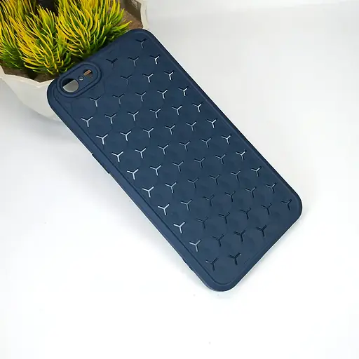 [PO14BOA57-49-17] Oppo A57 2016 Heat Dissipation Soft Silicone Back Case (Navy Blue)