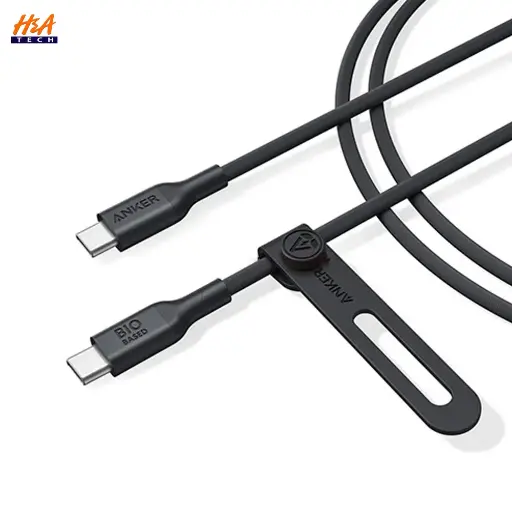 Anker 544 USB-C to USB-C 240W Cable Bio Nylon 0.9m 3ft | Black