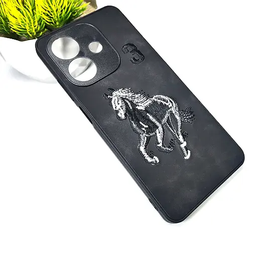 [PO43BOA3X-2-2] Oppo A3x|A3 Santa Barbara Polo Back Case (Black)