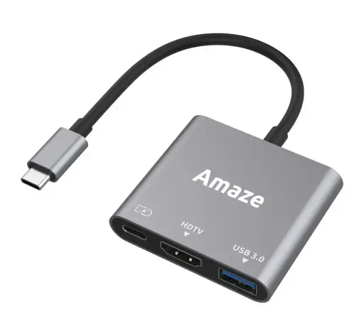 Type-C TO HDMI 4K + USB 3.0 + PD Hub
