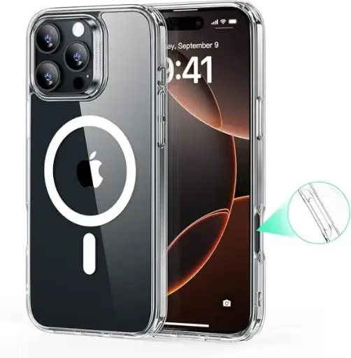 ESR Classic Hybrid Case with MagSafe for iPhone 16 Pro Max