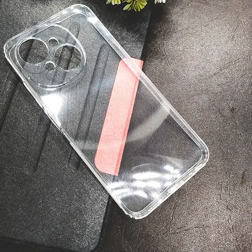 [PO7BTSPRKGO1-3] Tecno Spark GO 1|POP 9 Dust Plug Transparent Back Case 