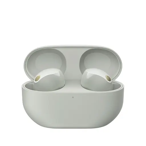 Sony WF-1000XM5 Noise Canceling Earbuds Platinum Silver