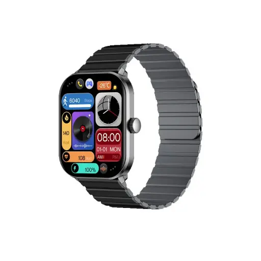 Glorimi Calling Watch GS1 Pro Dual Strap Black / Grey