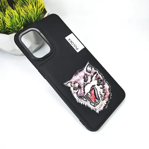 [PO43BOF21PR5G-8-2] Oppo F21 Pro 5G 3D Punch Printed Back Case (Black)