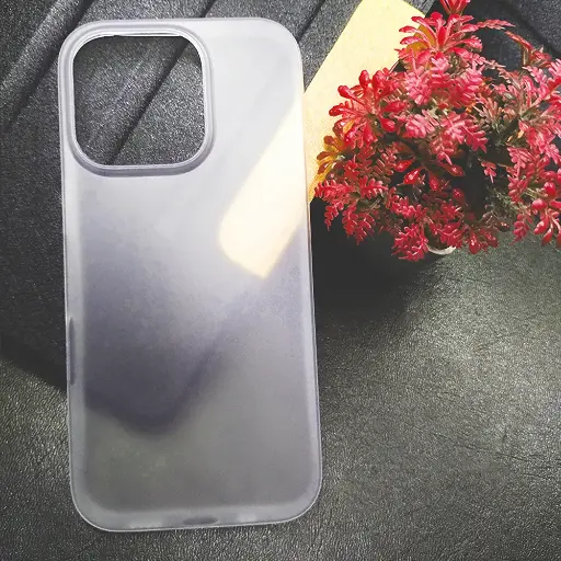 [PO4BIP16PR-3-30] iPhone 16 Pro Hard Paper Back Case (Crystal)