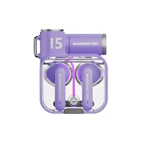 Monster Game Airmars Earphones XKT-15 Violet