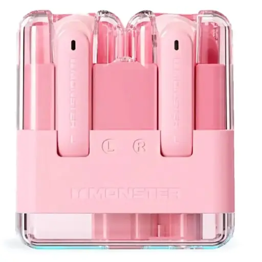 Monster Game Airmars Earphones XKT-12 Pink