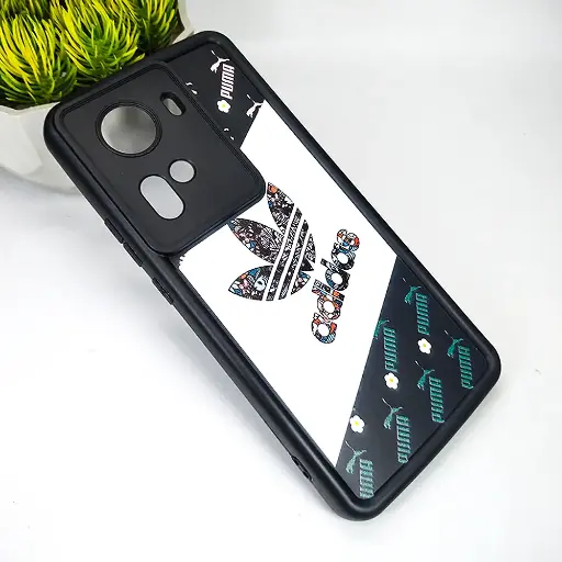 [PO14BORNO11-31-2] Oppo Reno 11 5G Logo Soft Silicone Printed Back Case - Classic Black