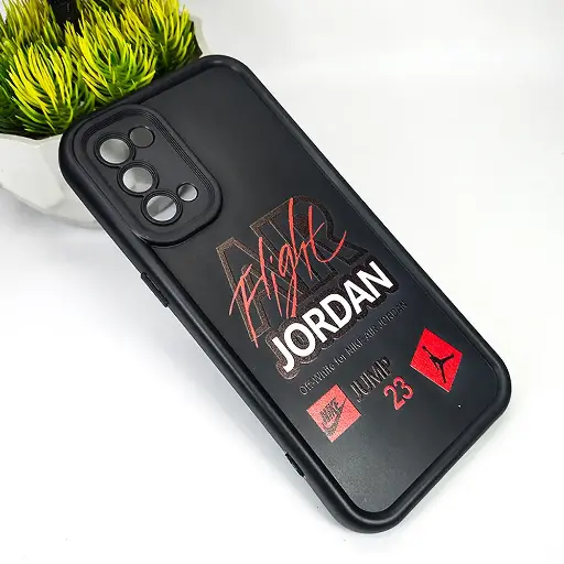 [PO14BORNO5-31-2] Oppo Reno 5 Logo Soft Silicone Printed Back Case (Black)
