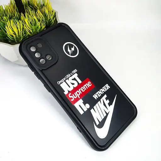 [PO14BSA31-31-2] Samsung Galaxy A31 Logo Soft Silicone Back Case - Black Design