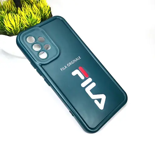 [PO14BSA53-31-11] Sasmung Galaxy A53 Logo Soft Silicone Printed Back Case (Green)