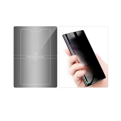 [PL22UVL-3] Cutting Matte Privacy Sheet For Mobile Front Screen
 - Ultimate Protection