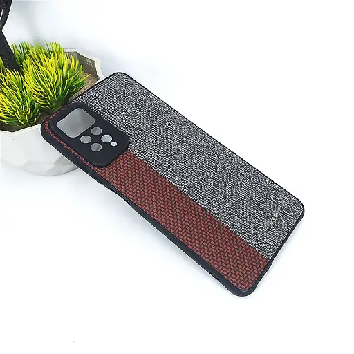 [PO18BMINOT11PR-6-34] Xiaomi Redmi Note 12 Pro/Note 11 Pro Dual Leather Back Case - Dark Brown
