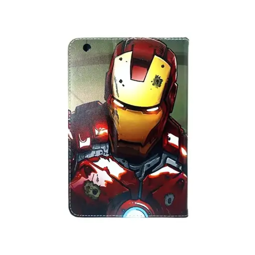 [PO47FBIPD2-3-IRNMN] iPad 2,3,4,5 Official Cartoon Book Case (Iron Man)