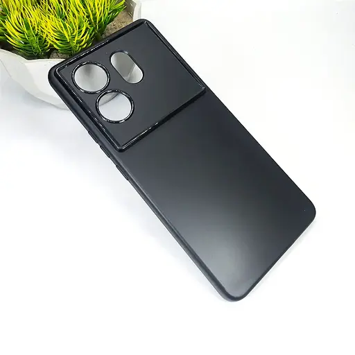 [PO14BIZRO30-5-2] Infinix Zero 30 4G|X6731B Soft Silicone Back Case (Black)
