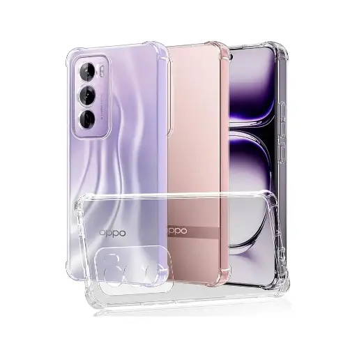 [PO7BORNO12] Oppo Reno 12 5G 1.5 MM TPU|Transparent Back Case