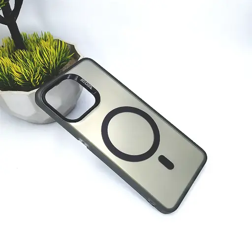 [PO31BOF19PR-13-9] Oppo F19 Pro|A94 3D Magsafe Logo So Cool Back Case (Gray)