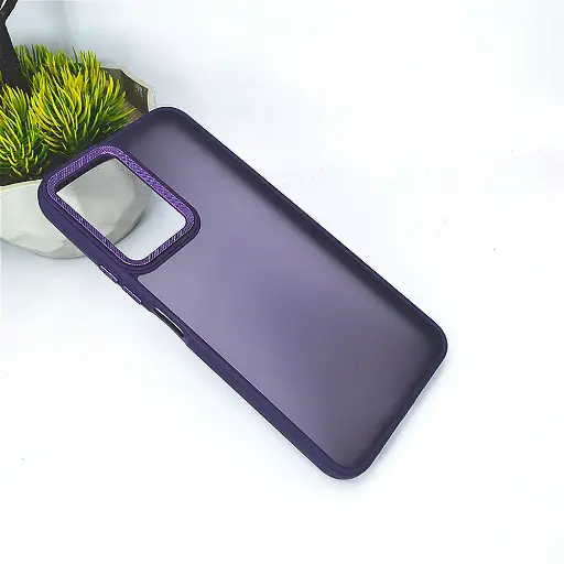 [PO6BVIY18-7-12] Vivo Y18 4G|Y03 4G 3D Creative Matte Back Case (Purple)