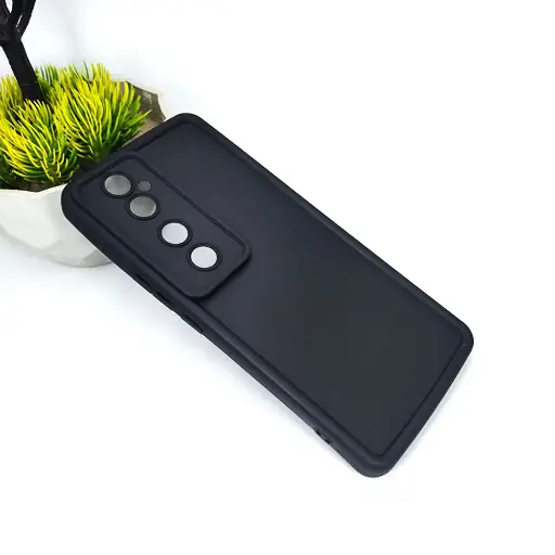 [PO14BVIV40 5G-54-2] Ultra Soft Silicone Back Case for Vivo V40 Pro 5G - Black