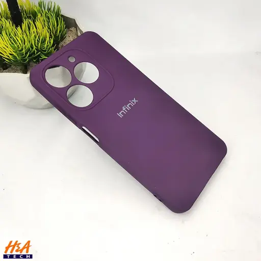 [PO23BISMRT8-3-12] Infinix Smart 8|Smart 8 Pro|Tecno Pop 8|Spark 20C|Spark 20 Official Soft Silky Back Case (Purple)