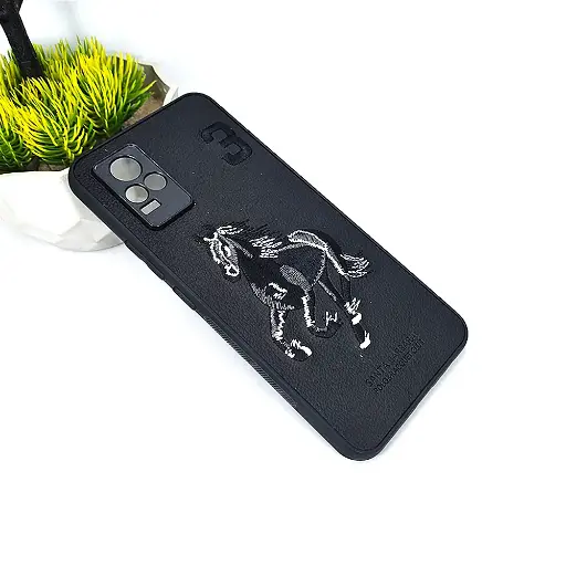 [PO43BVIV21E-2-2] Vivo V21E|V20|Y73 Santa Barbara Polo Back Case (Black)