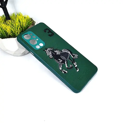 [PO43B1PL9PR-2-11] OnePlus 9 Pro Santa Barbara Polo Back Case (Green)