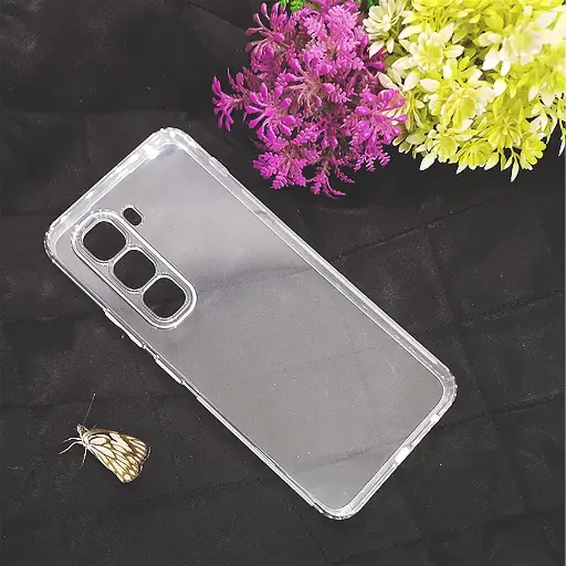 [PO7BIHOT50PRPL-3] Infinix Hot 50 Pro Plus 4G Dust Plug Transparent Back Case