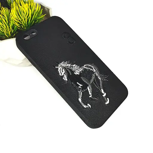 [PO43BIP6G-2-2] iPhone 6G|6Gs Santa Barbara Polo Back Case (Black)