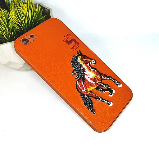 [PO43BIP6G-2-13] iPhone 6G|6Gs Santa Barbara Polo Back Case (Brown)