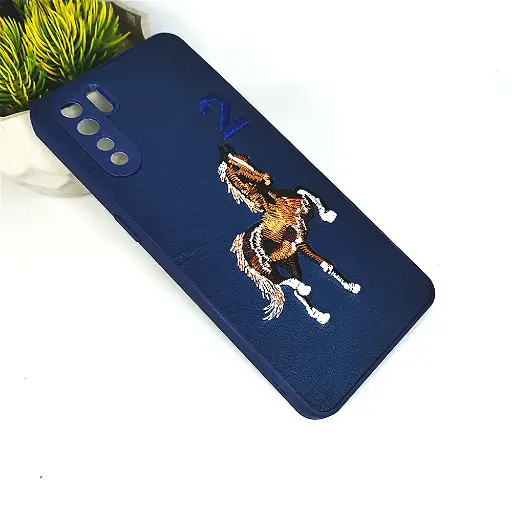 [PO43BOF15-2-17] Oppo F15|Reno 3 4G Santa Barbara Polo Back Case (Navy Blue)