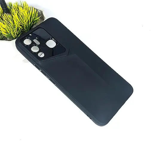 [PO14BIHOT12PY-23-2] infinix Hot 12 Play Soft Silicone Back Case (Black)