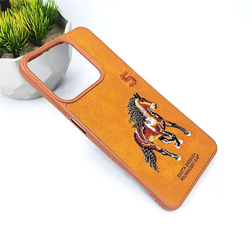 [PO43BORLMNOT60-11-13] Oppo Realme Note 60 Soft Silicone Santa Barbara Polo Back Case (Brown)