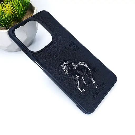 [PO43BOA3X-11-2] Oppo A3x|A3 Soft Silicone Santa Barbara Polo Back Case (Black)