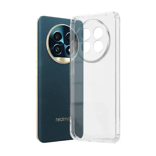 [PO7BORELME13PL-3] Oppo Realme 13 Pro|Realme 13 Plus 5G|Realme 13 Plus 5G Dust Plug TPU|Transparent Back Case