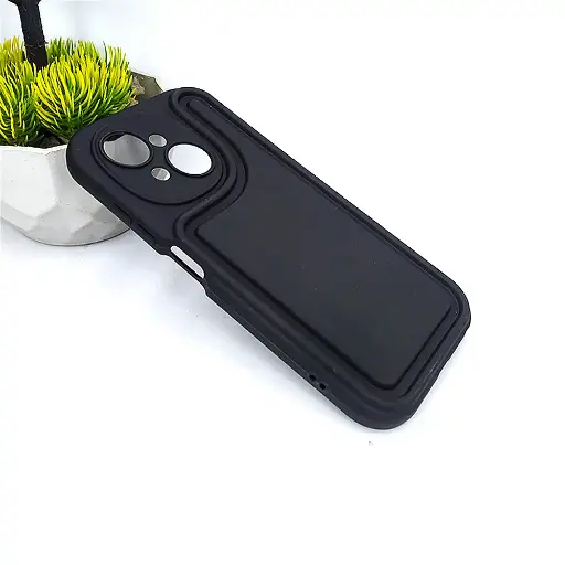 [PO14BTSPRKGO1-59-2] Tecno Pop 9|Spark Go 1 Soft Silicone Back Case (Black)