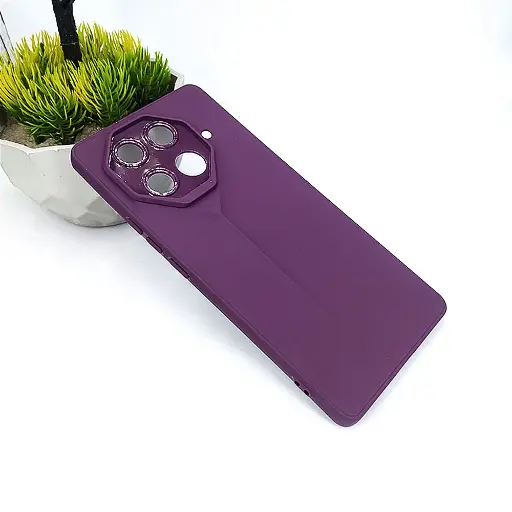 [PO14BTCMN30S-23-12] Tecno Camon 30s Soft Silicone Back Case (Purple)