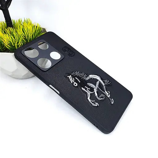 [PO43BINOT30PR-2-2] Infinix Note 30 Pro Santa Barbara Polo Back Case (Black)