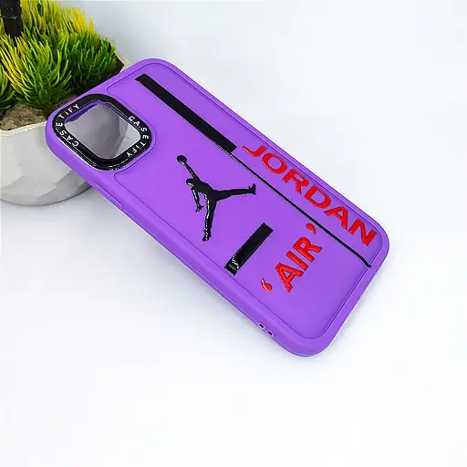 [PO14BIPXIR-60-12] Purple Casetify Printed Soft Silicone Back Case for iPhone 11