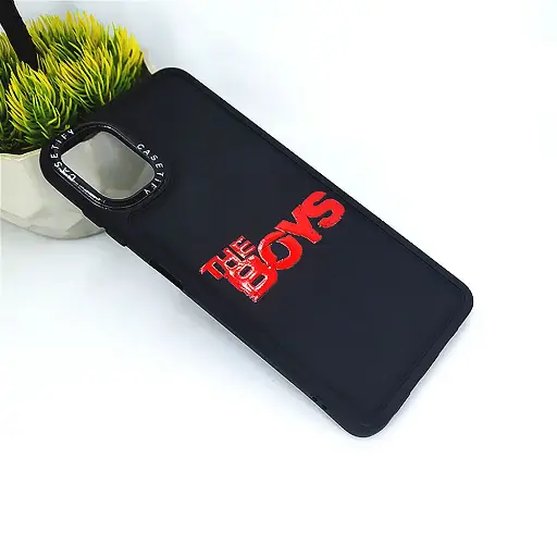 [PO14BSA06-60-2] Samsung Galaxy A06 Casetify Printed Soft Silicone Back Case (Black)