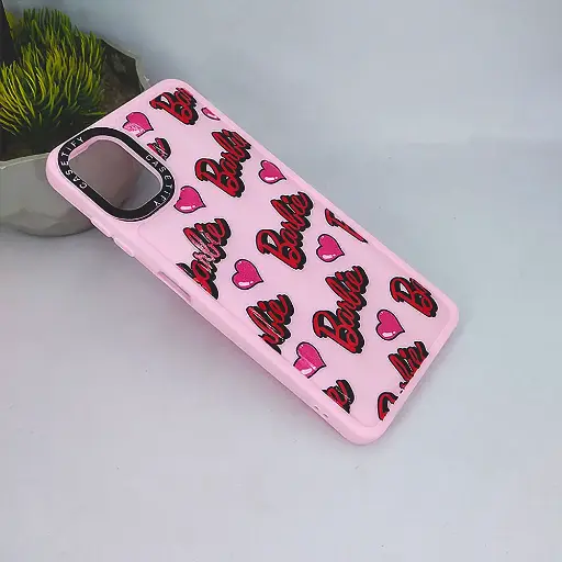 [PO14BSA06-60-22] Samsung Galaxy A06 Casetify Printed Soft Silicone Back Case (Baby Pink)