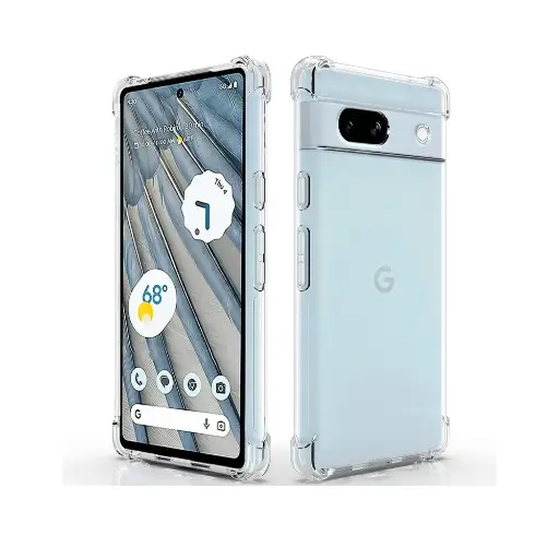 [PO7BGPXL8] Google Pixel 8 1.5 MM TPU|Transparent Back Case