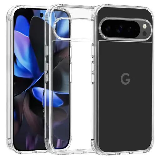 [PO7BGPXL9] Google Pixel 9 1.5mm TPU|Transparent Back Case 