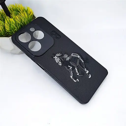 [PO43BIHOT40PR-2-2] Infinix HOT 40| 40 Pro Santa Barbara Polo&Racquet Club Back Case (Black)