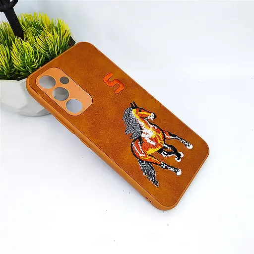 [PO43BSA54-2-13] Samsung Galaxy A54 Santa Barbara Polo Back Case (Brown)
